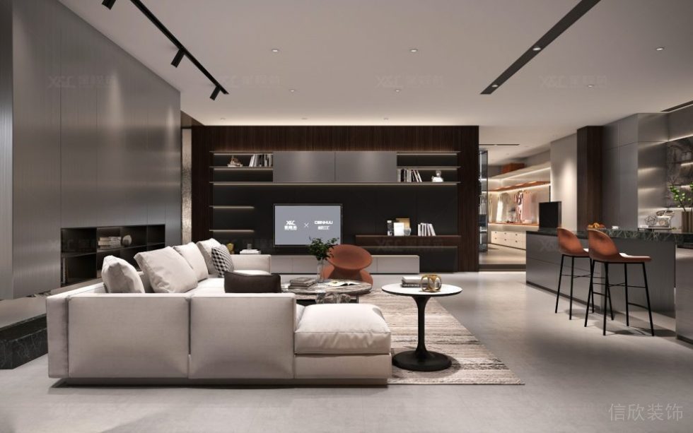 簡(jiǎn)約風(fēng)格辦公室茶水休閑廳裝修圖