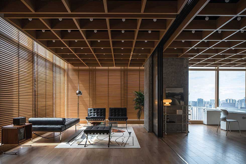 簡約風(fēng)格辦公室接待洽談區(qū)設(shè)計圖