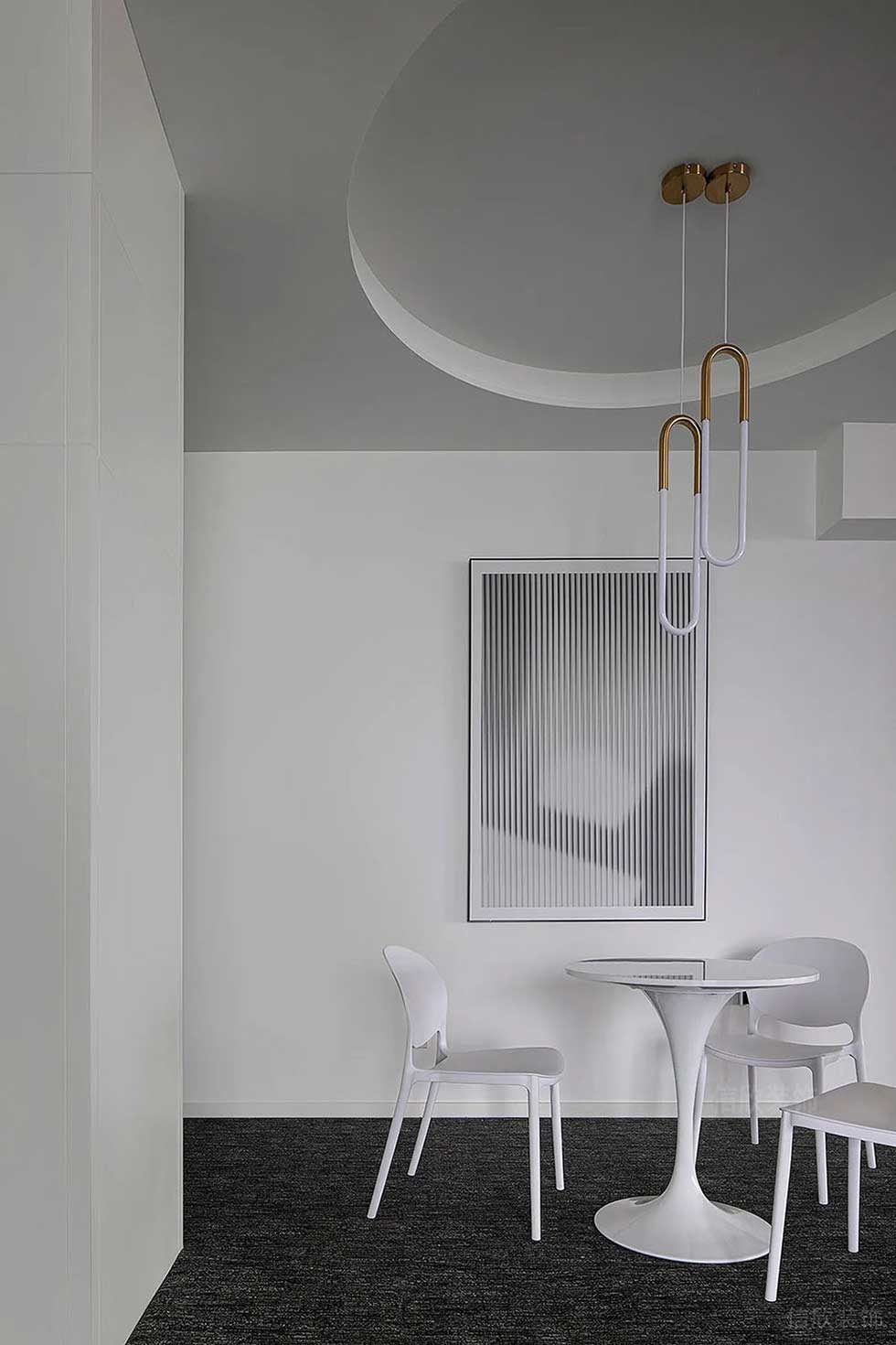 簡約風(fēng)格辦公室洽談區(qū)效果圖