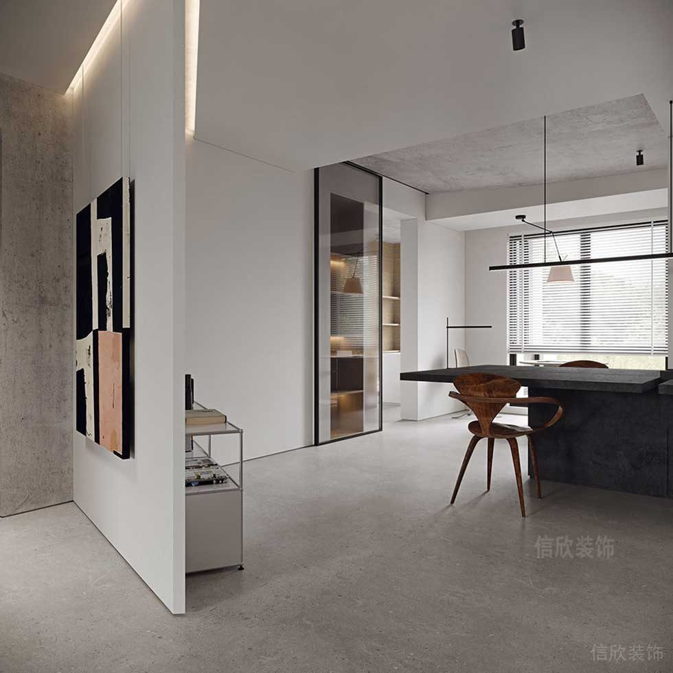 簡約風(fēng)格辦公室玄關(guān)過道設(shè)計(jì)圖