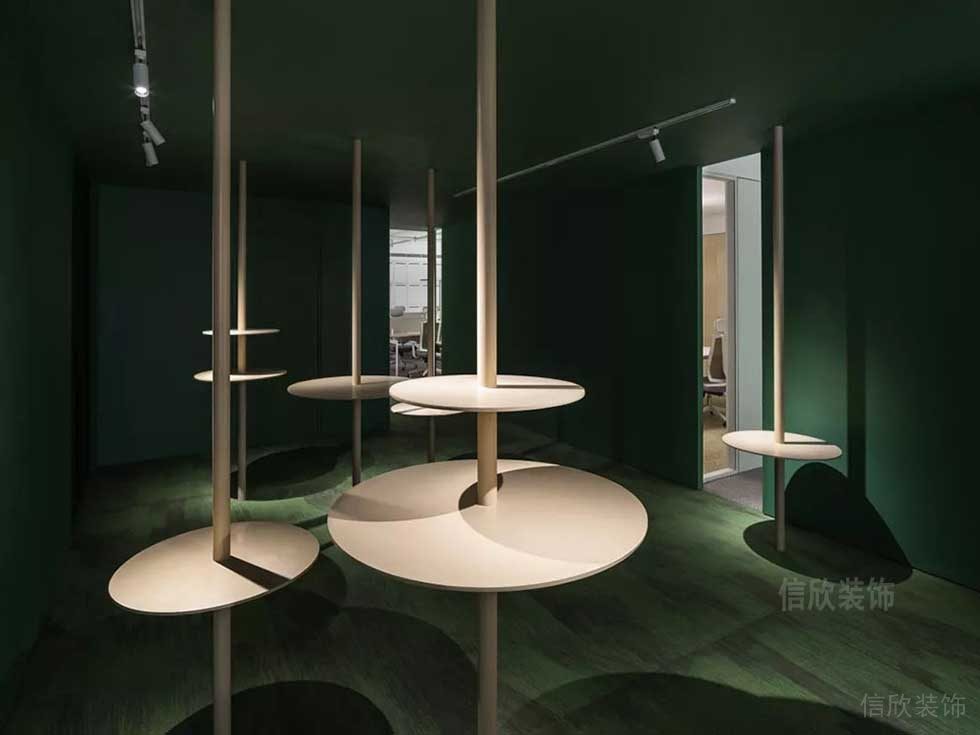 簡約風(fēng)格辦公室休閑室裝修圖