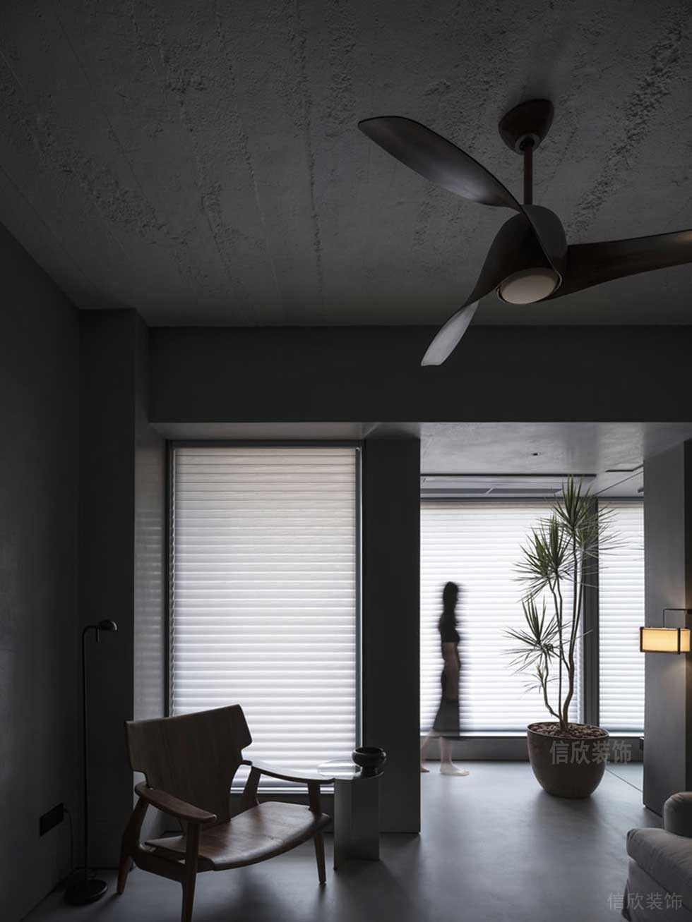 簡約風(fēng)格辦公室裝修案例休閑區(qū)效果圖