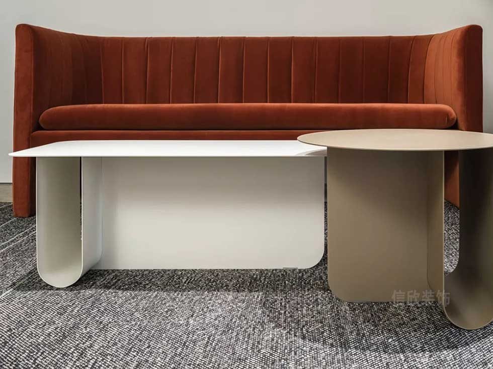 簡約風(fēng)格企業(yè)辦公室休息區(qū)效果圖