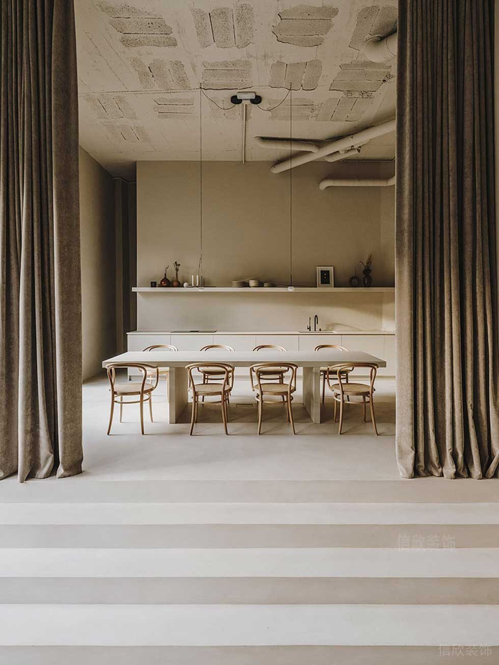 簡約風(fēng)格企業(yè)辦公室休閑區(qū)裝修圖