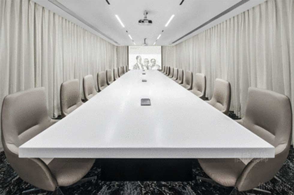 簡約風(fēng)格商務(wù)辦公空間會議室設(shè)計(jì)圖