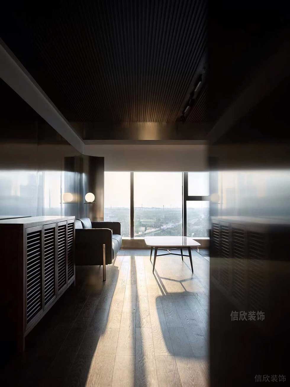 簡(jiǎn)約風(fēng)格商務(wù)公司休閑接待室效果圖