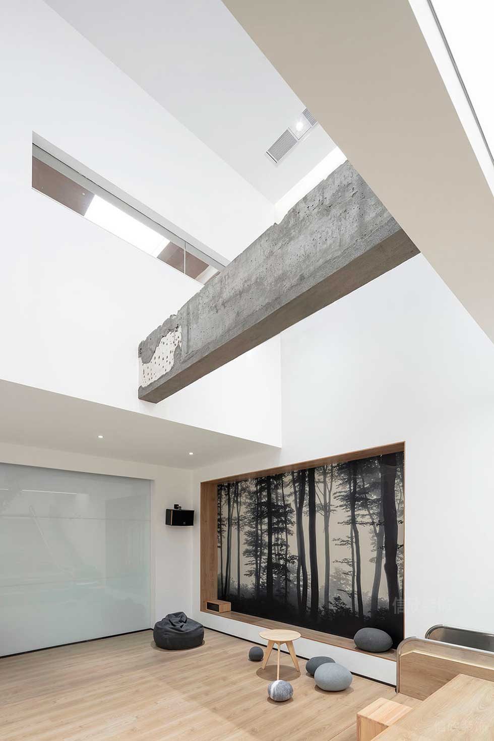 簡(jiǎn)約風(fēng)格商務(wù)公司休閑廳效果圖