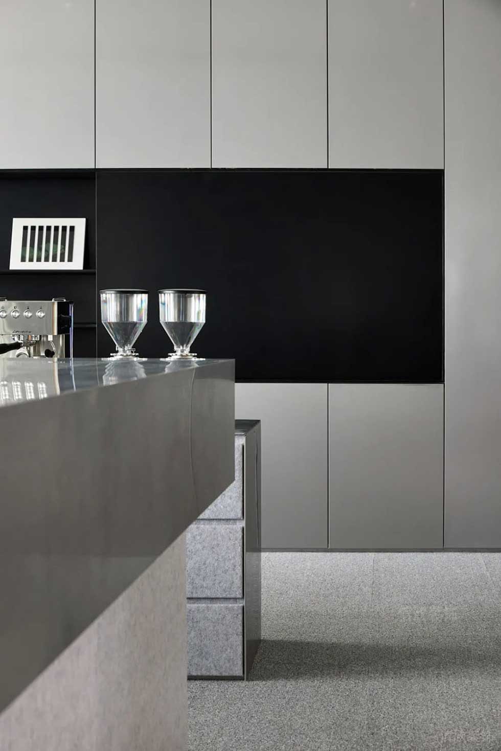 簡約風(fēng)格商業(yè)機(jī)構(gòu)辦公室茶水間效果圖