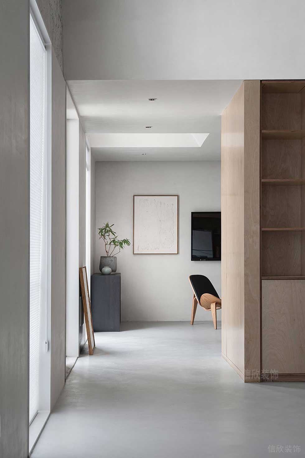 簡(jiǎn)約風(fēng)格商業(yè)機(jī)構(gòu)辦公室休閑廳過(guò)道效果圖