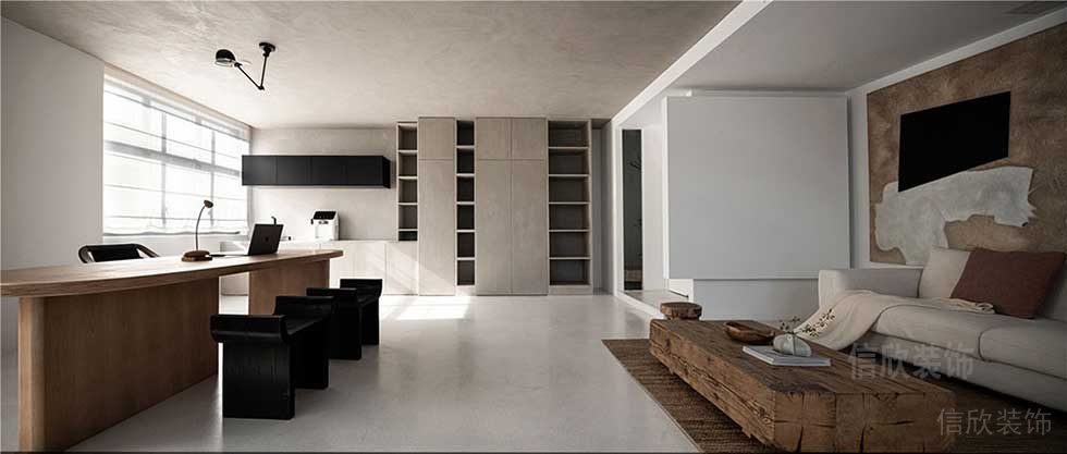 簡(jiǎn)約風(fēng)格商業(yè)機(jī)構(gòu)公司經(jīng)理辦公室效果圖