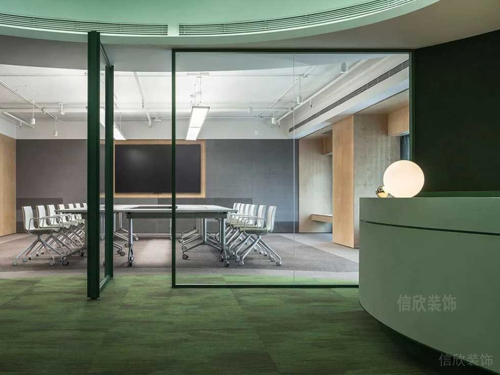 簡(jiǎn)約風(fēng)格公司案例會(huì)議室效果圖