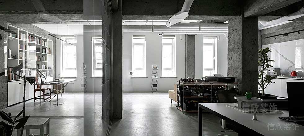 簡(jiǎn)約風(fēng)格公司辦公區(qū)域裝修圖