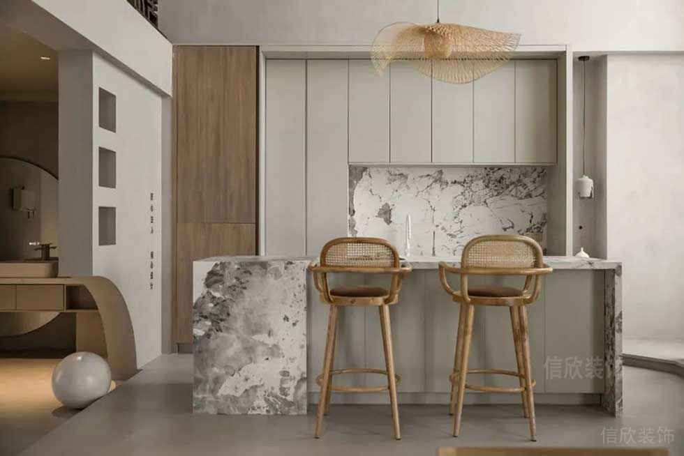 簡(jiǎn)約風(fēng)格公司茶水間設(shè)計(jì)圖