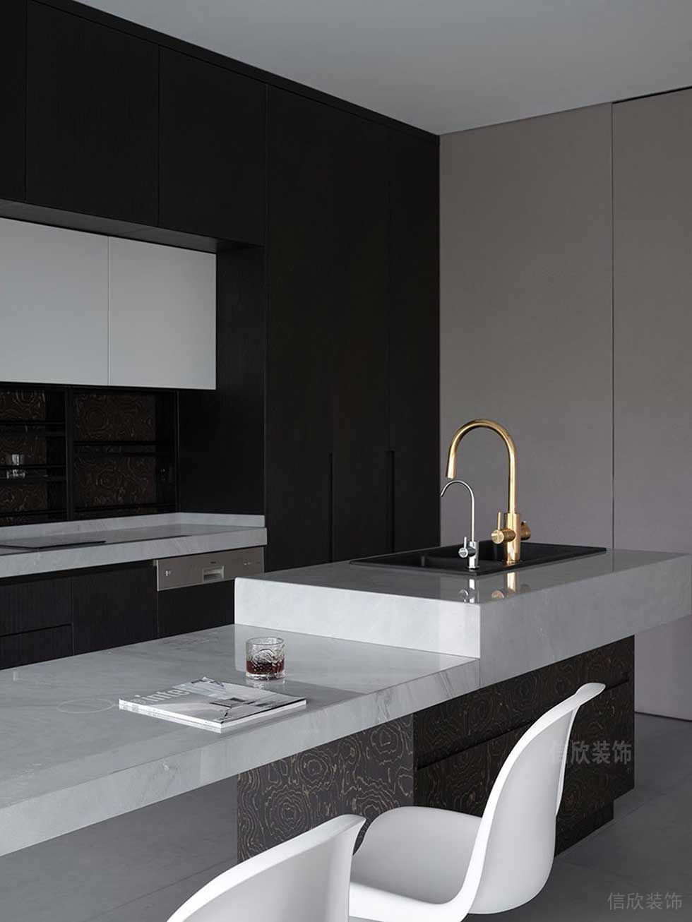 簡(jiǎn)約風(fēng)格公司茶水間裝修圖