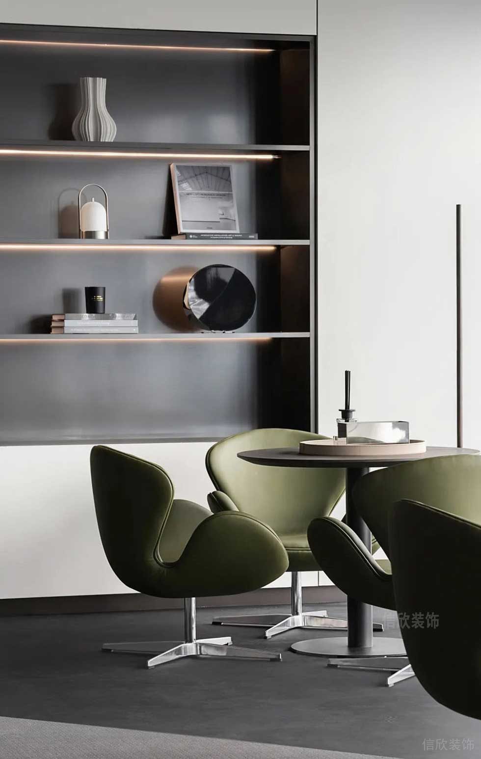 簡約風(fēng)格公司洽談區(qū)裝修圖