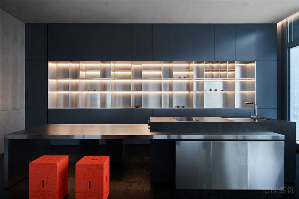 現(xiàn)代風(fēng)格辦公場所茶水間裝修圖