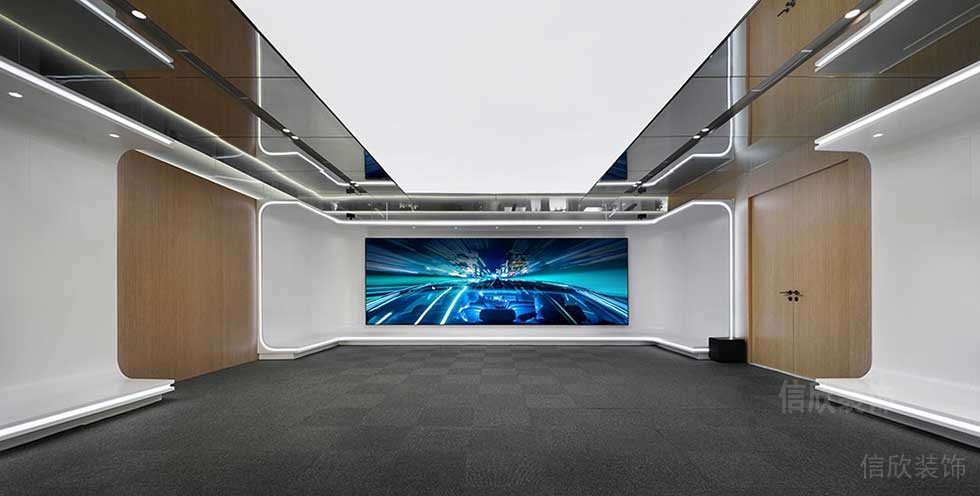現(xiàn)代風(fēng)格辦公室案例多媒體活動(dòng)廳設(shè)計(jì)圖