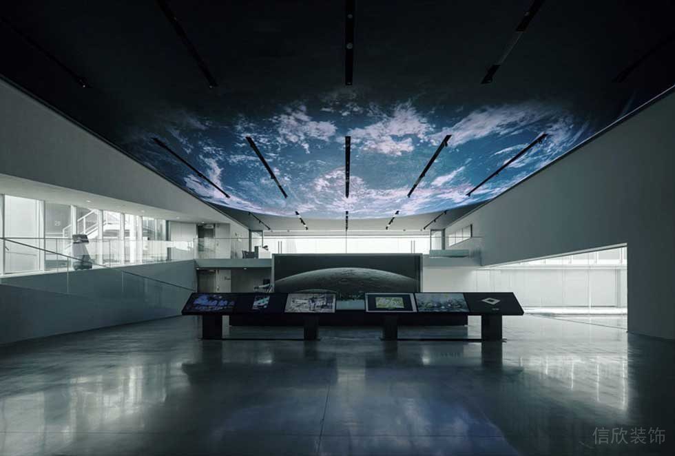 現(xiàn)代風格辦公室展廳設計圖