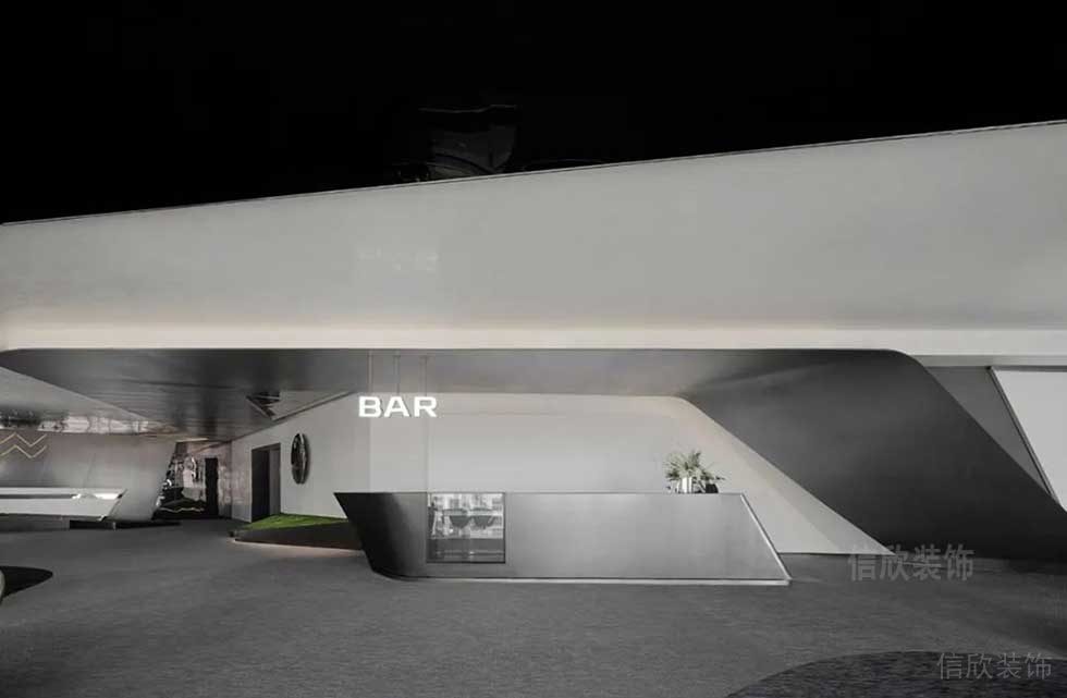 現(xiàn)代風(fēng)格企業(yè)辦公室前廳裝修圖