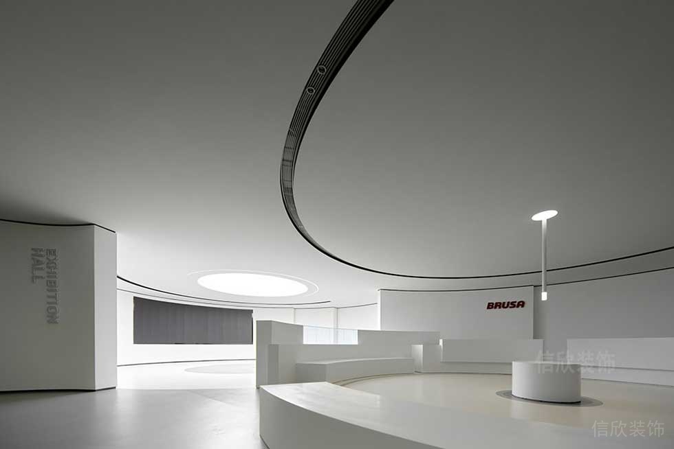 現(xiàn)代簡(jiǎn)約風(fēng)格辦公空間階梯式休閑廳設(shè)計(jì)圖