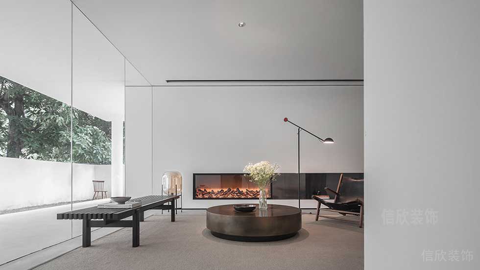 現(xiàn)代簡(jiǎn)約風(fēng)格辦公空間裝修工程休閑會(huì)客室效果圖