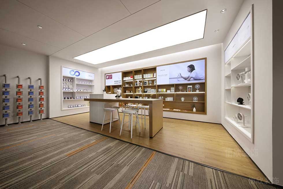 現(xiàn)代簡(jiǎn)約風(fēng)格辦公室產(chǎn)品展示區(qū)裝修圖