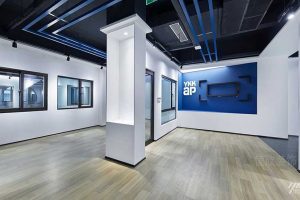 現(xiàn)代簡約風(fēng)格辦公室產(chǎn)品展廳設(shè)計(jì)圖