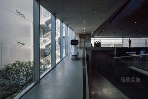 現(xiàn)代簡約風(fēng)格辦公室多媒體展廳設(shè)計(jì)圖