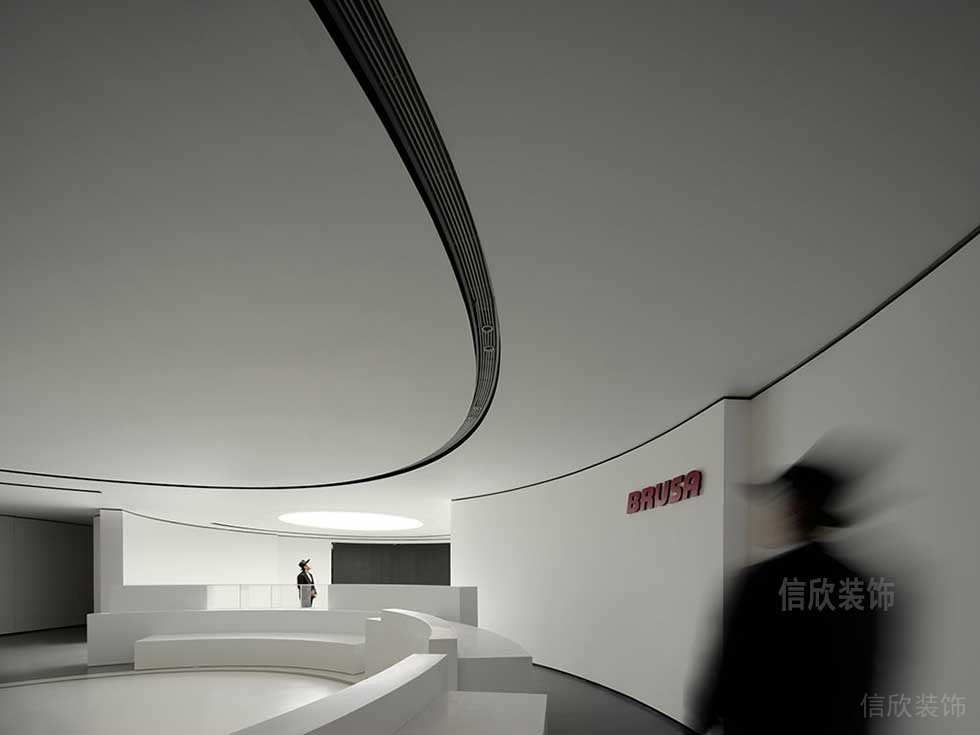 現(xiàn)代簡(jiǎn)約風(fēng)格辦公室大堂廊廳裝修圖