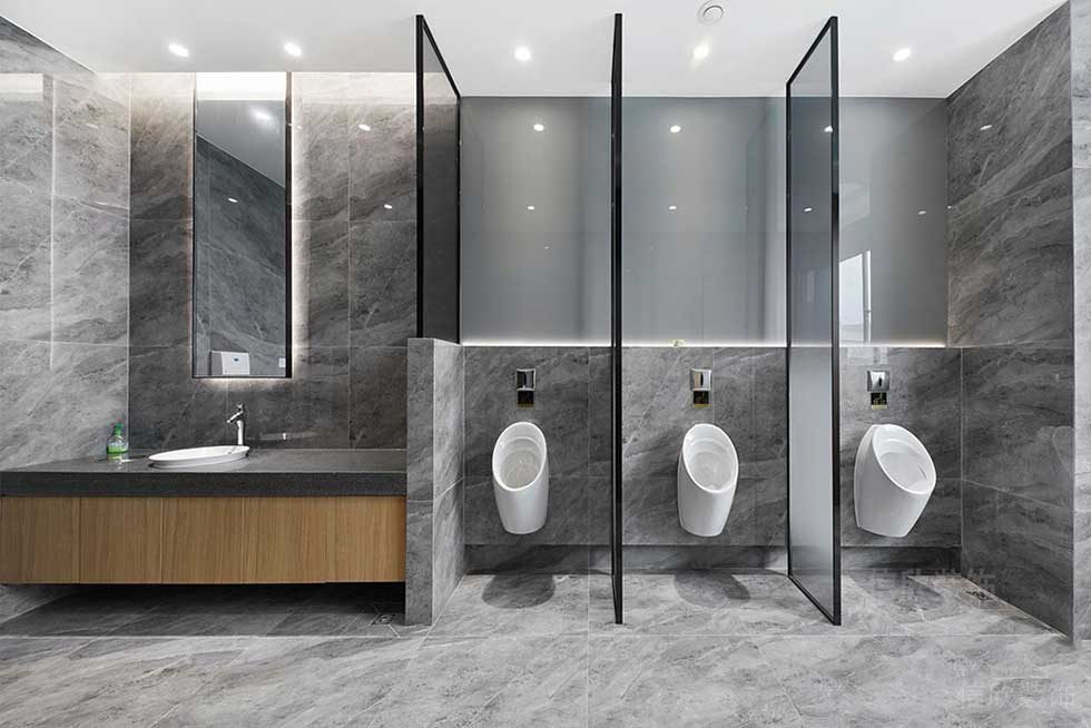 現(xiàn)代簡(jiǎn)約風(fēng)格辦公室洗手間裝修圖