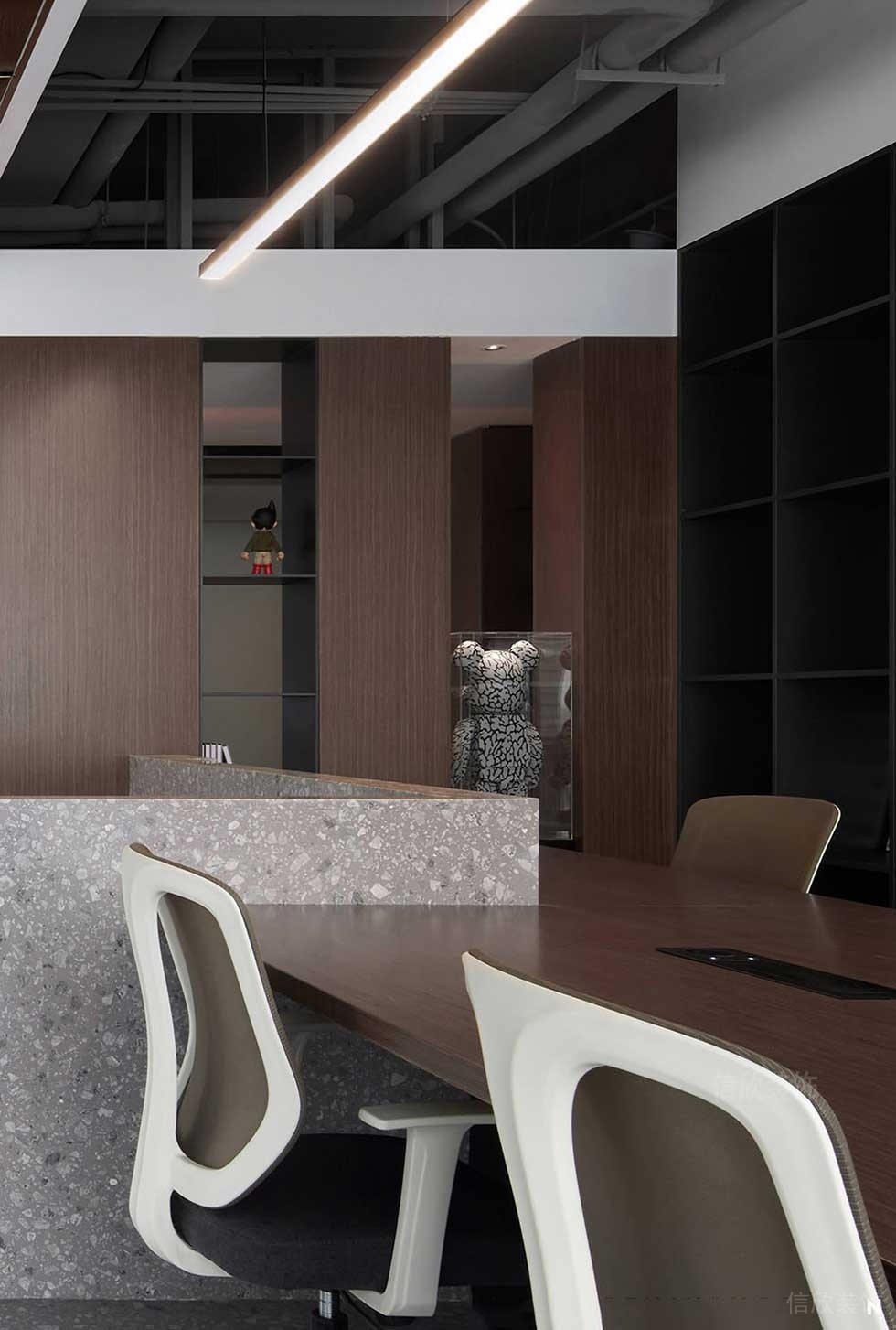 現(xiàn)代簡(jiǎn)約風(fēng)格商業(yè)機(jī)構(gòu)公司辦公區(qū)效果圖