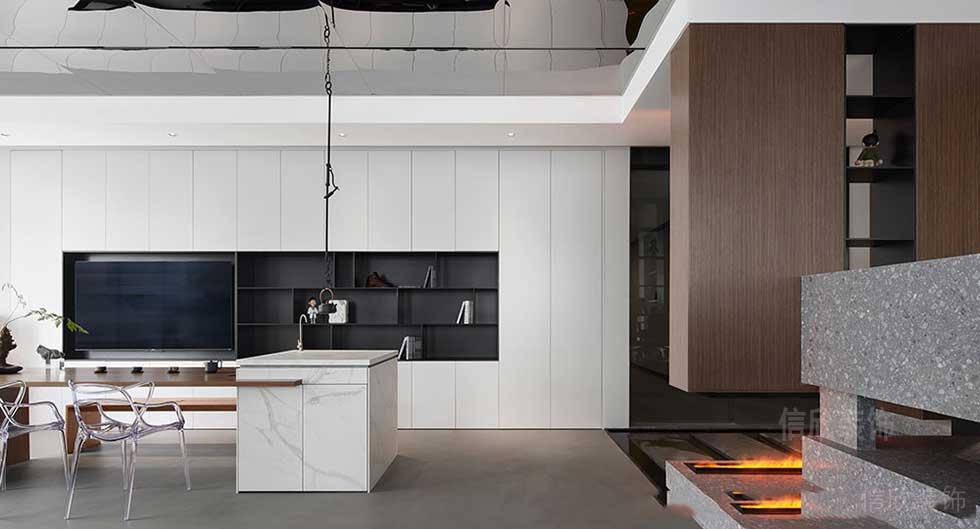 現(xiàn)代簡(jiǎn)約風(fēng)格商業(yè)機(jī)構(gòu)公司茶室效果圖