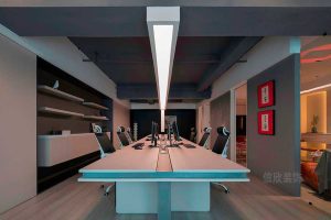 現(xiàn)代簡約風格寫字樓案例辦公區(qū)裝修圖