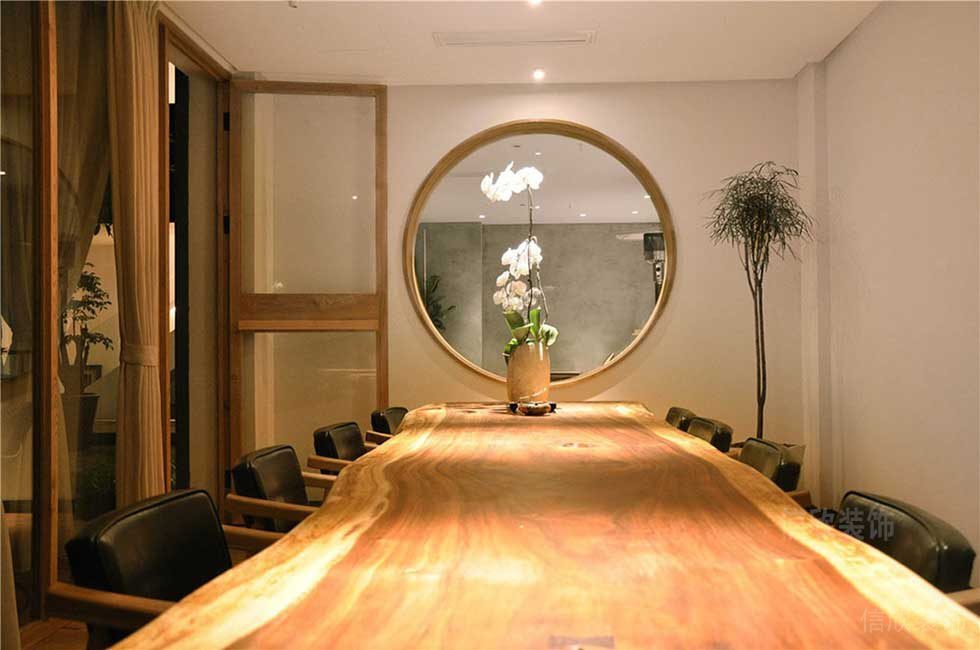 新中式風格公司案例會議室設(shè)計圖