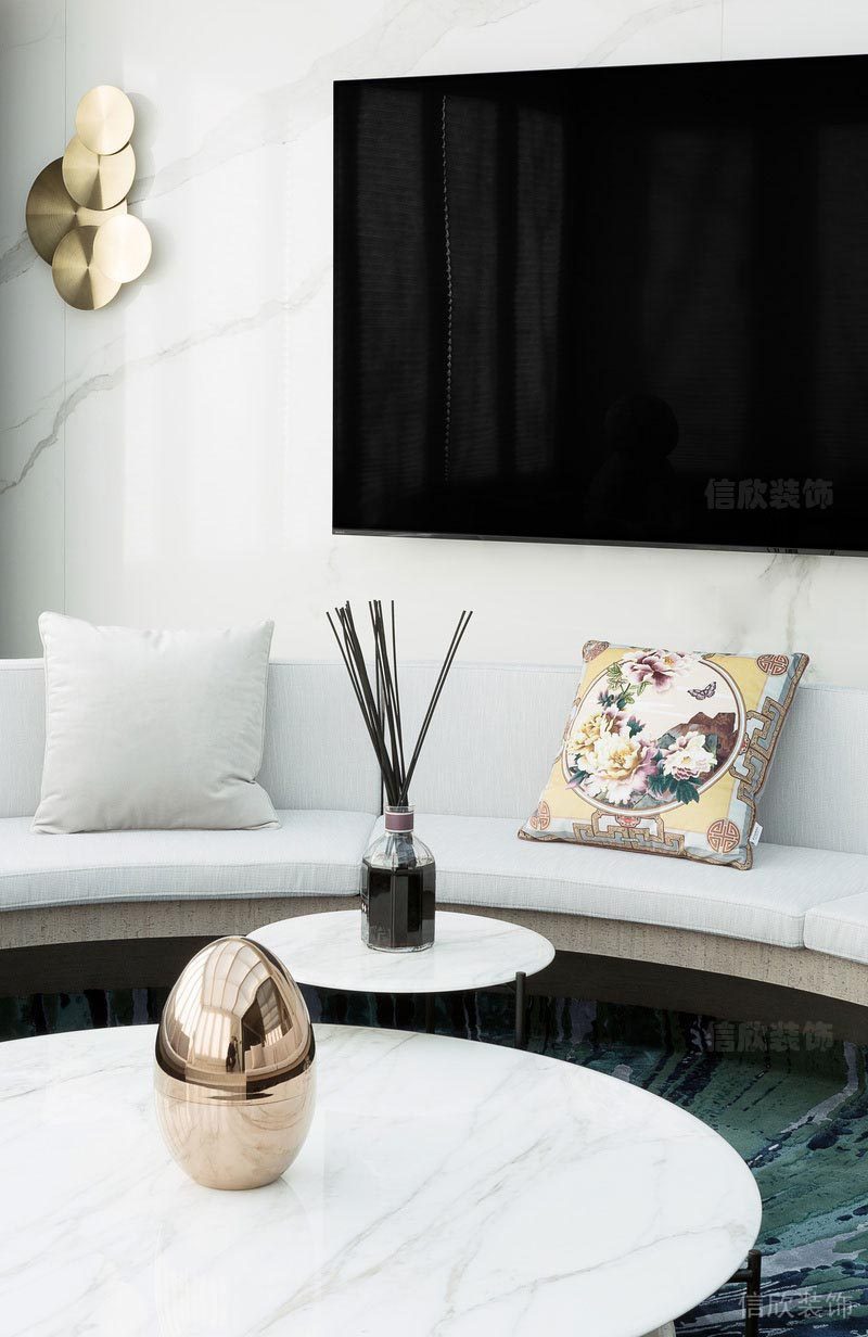 觀瀾家庭沙發(fā)背景墻