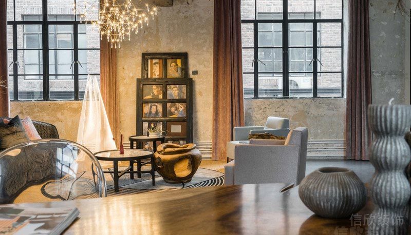 南山區(qū)田園風(fēng)辦公室洽談區(qū)