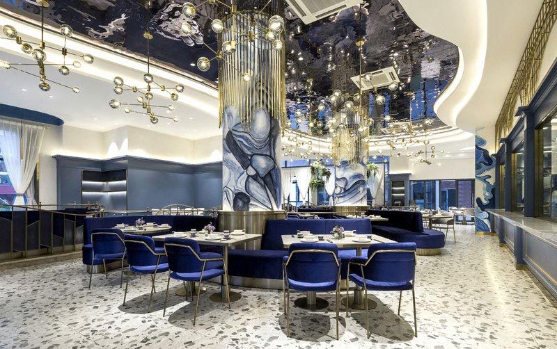 深圳羅湖餐飲茶餐廳裝修設(shè)計(jì)案例 用餐區(qū) 深圳羅湖餐飲茶餐廳裝修設(shè)計(jì)案例 用餐區(qū)