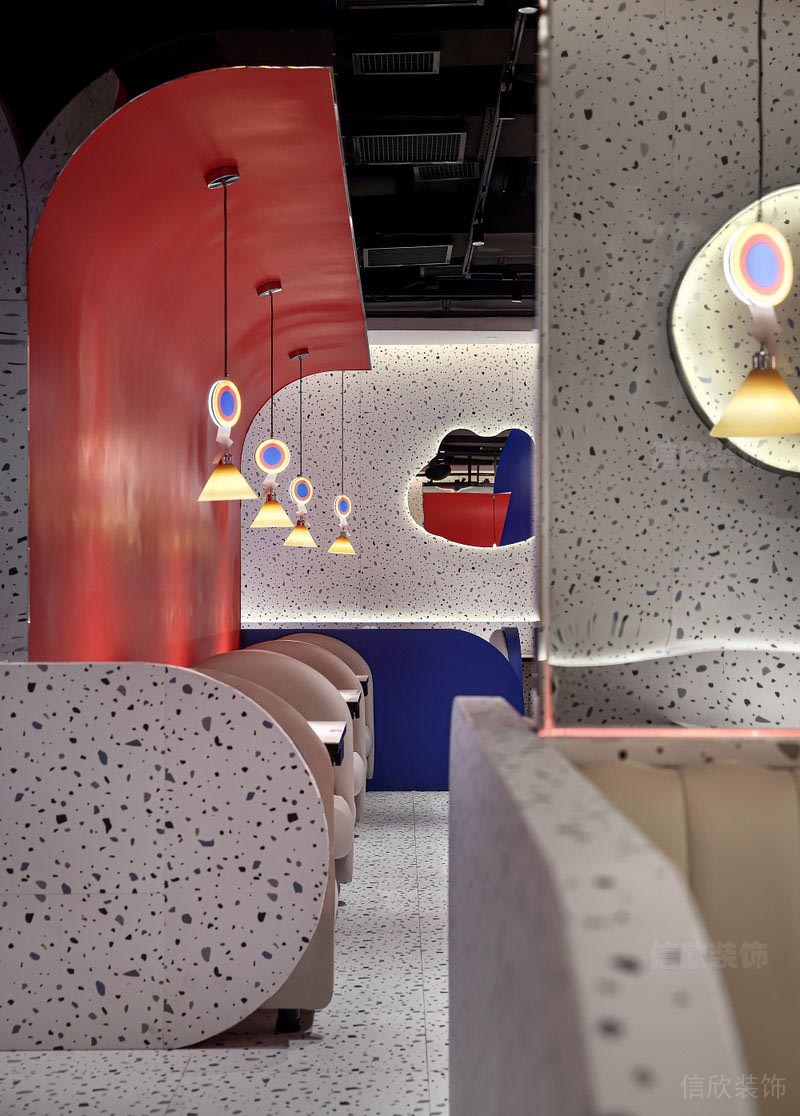 羅湖餐廳裝修設(shè)計效果圖藝術(shù)吊燈