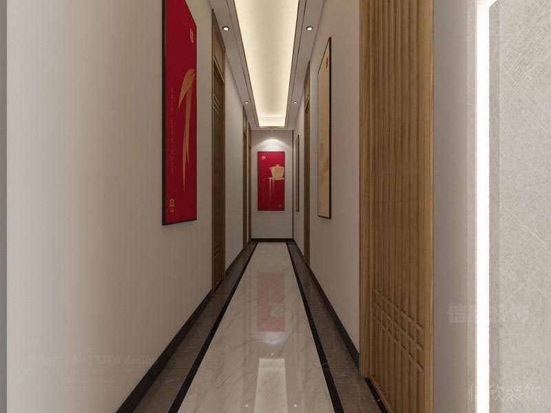 深圳福田新中式餐飲茶室裝修圖過(guò)道 深圳福田新中式餐飲茶室裝修圖過(guò)道