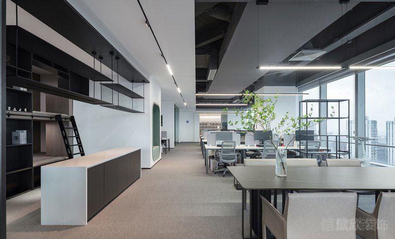 龍華現(xiàn)代暖色公司辦公區(qū)設(shè)計 龍華現(xiàn)代暖色公司辦公區(qū)設(shè)計