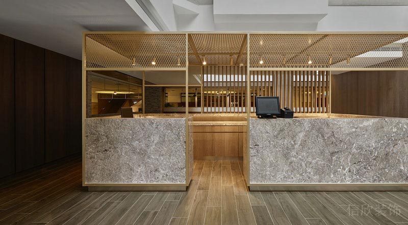 深圳南頭餐飲裝修設(shè)計公司案例服務(wù)臺