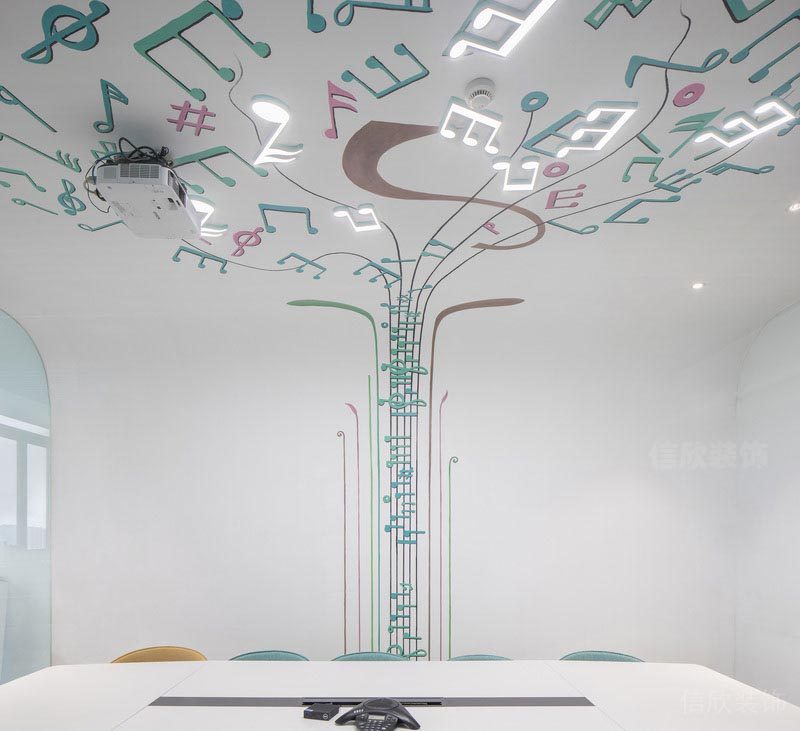 鹽田辦公室裝修會議實(shí)景圖