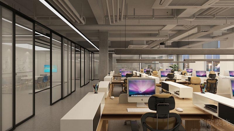 深圳龍華1970科技小鎮(zhèn)辦公室設計方案