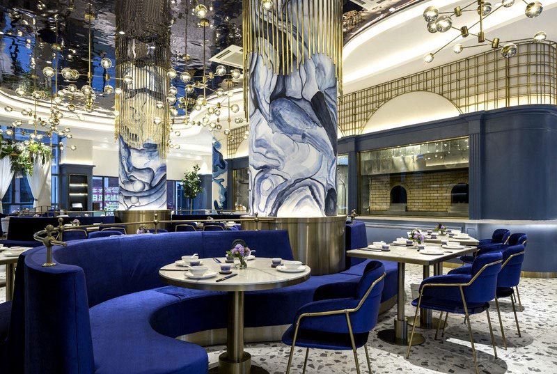 深圳羅湖餐飲茶餐廳裝修設(shè)計(jì)案例 用餐區(qū) 深圳羅湖餐飲茶餐廳裝修設(shè)計(jì)案例 用餐區(qū)