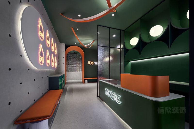 深圳南山區(qū)川味火鍋店裝修方案入口 深圳南山區(qū)川味火鍋店裝修方案入口