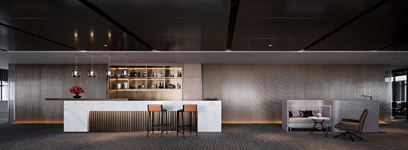 深圳南山辦公室裝修展廳洽談區(qū)設(shè)計