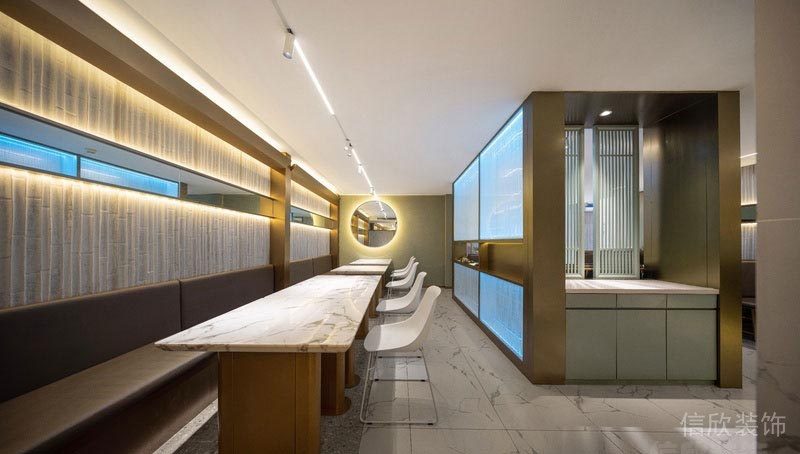 深圳石巖餐飲裝修設(shè)計(jì)公司案例 用餐區(qū)