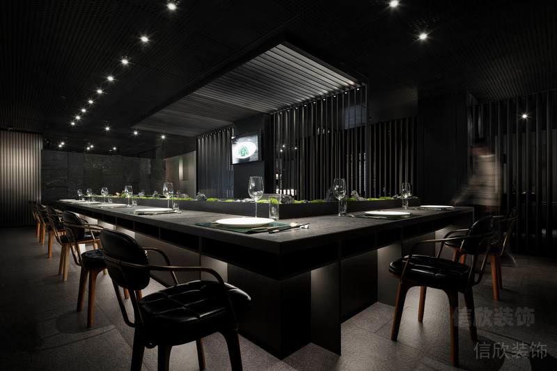 深圳觀瀾餐飲裝修設計公司案例用餐區(qū)