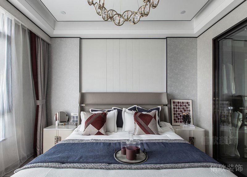 深圳寶安潤科華府家居新房現(xiàn)代風格裝修設(shè)計案例 臥室 深圳寶安潤科華府家居新房現(xiàn)代風格裝修設(shè)計案例 臥室