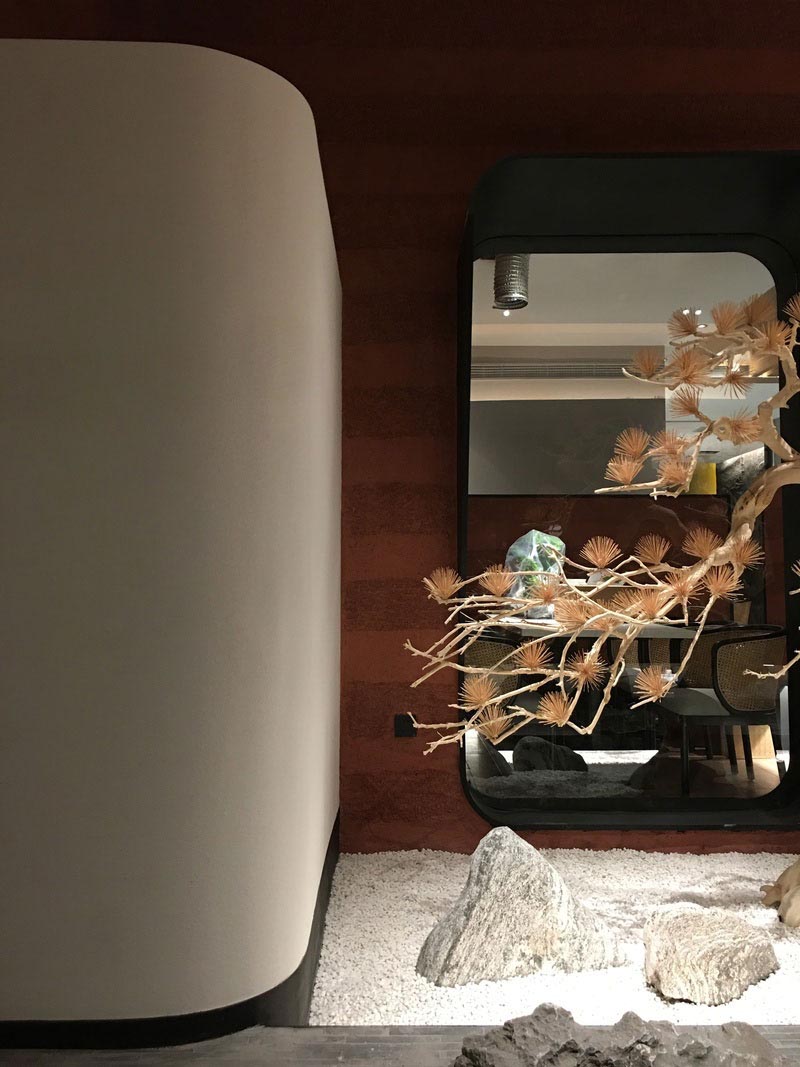 深圳羅湖新中式餐飲會(huì)所裝修設(shè)計(jì)施工藝術(shù)情景 深圳羅湖新中式餐飲會(huì)所裝修設(shè)計(jì)施工藝術(shù)情景